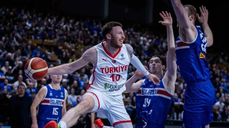 A Erkek Basketbol Milli Takımı, İzlanda’ya 83-71 mağlup oldu