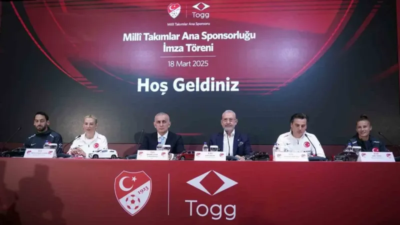 TOGG, Milli Takımlar ana sponsoru oldu –  Ankara Haber